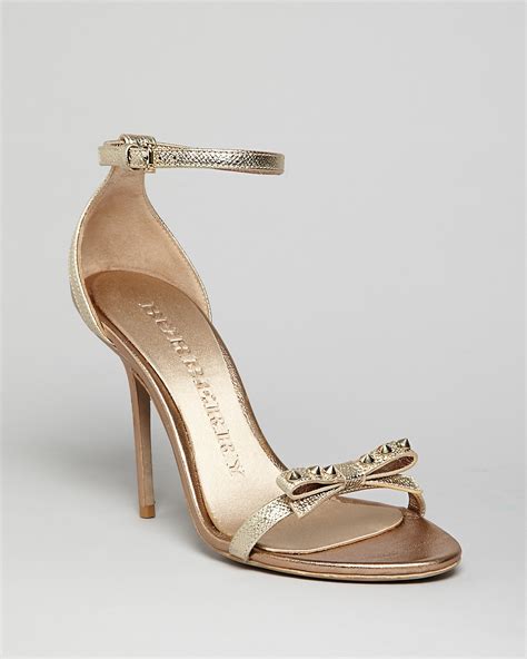 do burberry sandals run small|Burberry high heel sandals.